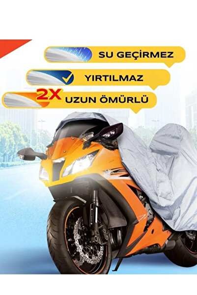 AutoEN Kuba Bluebird Motorcycle Tarpaulin