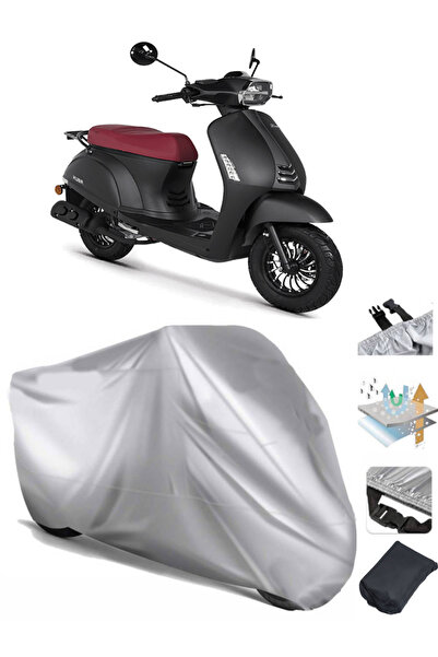 AutoEN Kuba Bluebird Motorcycle Tarpaulin
