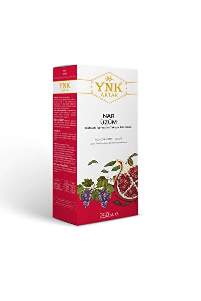 YNK AKTAR Ynk Nar Üzüm Ekstraktı 250ml