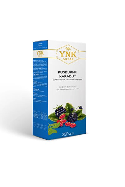 YNK AKTAR Ynk Kuşburnu Ekstraktı 250 ml