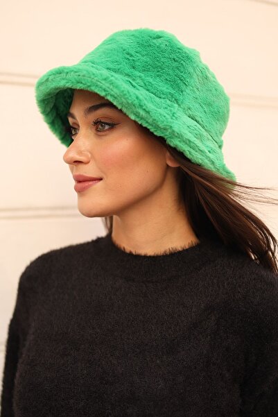 REMSA Γυναικείο βελούδινο καπέλο κουβά RKŞ-01 Benetton