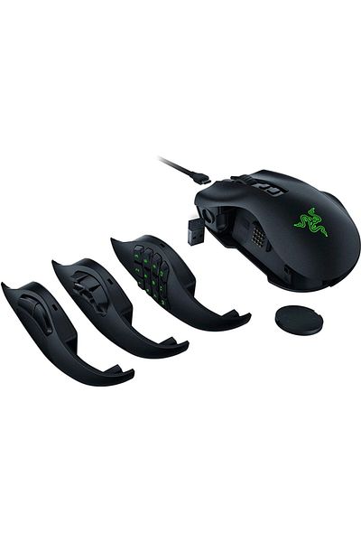 RAZER Naga V2 Pro RGB Wireless Gaming Mouse - RZ01- 04400100 -R3G1 Model