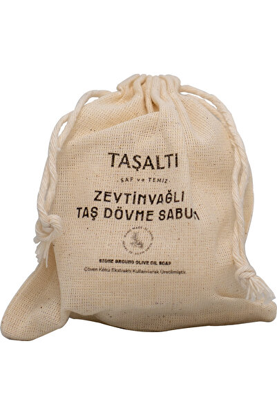 Taşaltı Zeytinyağı ZEYTİNYAĞLI TAŞ DÖVME KESELİ SABUN 120 GR