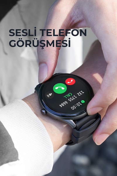 Havit M9036 Akıllı Saat 1,38" Ekran – Sesli Telefon Görüşmesi - 30+ Spor Modu