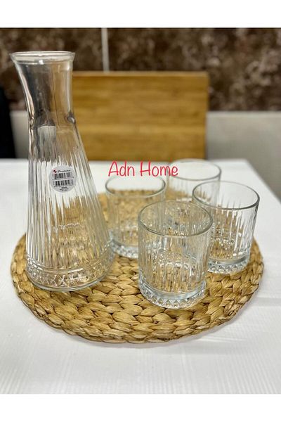 Paşabahçe Elysia Carafe 80403- Elysia 4-pack Soft Drink-Whiskey Glass 355cc 520004