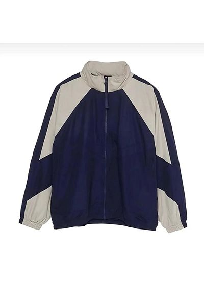 DENİKK Унисекс колежанско яке Y2k Baggy Parachute