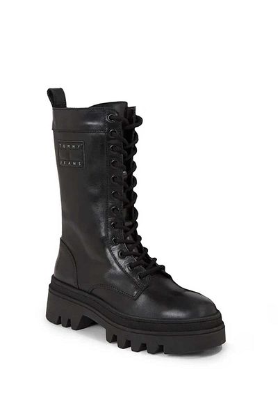 Tommy Hilfiger حذاء نسائي من Tommy Hilfiger Fashion برباط متوسط EN0EN02296