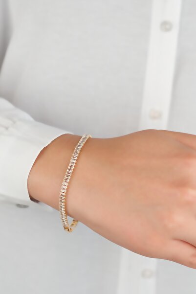 Jack Ferrero Kadın Çelik Renk Atmaz Garantili Bileklik