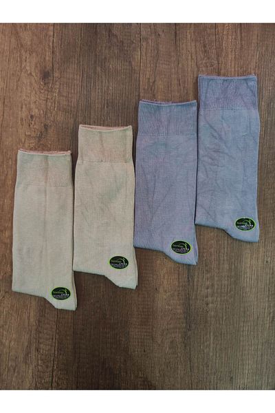 Leement socks Мъжки зимни бамбукови безшевни чорапи 4 чифта класически