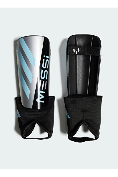 adidas واقيات الساق الفضية للأولاد Ia0870 Messi Sg Mtc J