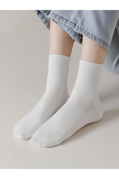 Clothco 8 чифта равни чорапи с натурален аромат за тенис/колеж