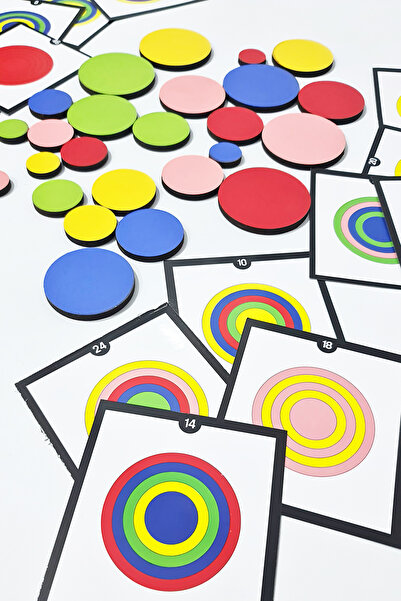 metafortoys Circle Joy Dikkat ve Odaklanmayı Geliştiren Hafıza Oyunu