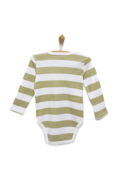 ebebek Hello Baby HelloBaby Çizgili Uzun Kol Body Unisex