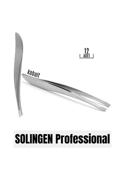 Transformacion 12 PCS Tweezers Cobalt Steel Solingen Professional718964