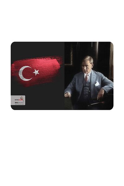 retronote مجموعة دفتر صور أتاتورك الملونة 3 - غير مبطنة - 64 صفحة - 10,5x14 سم