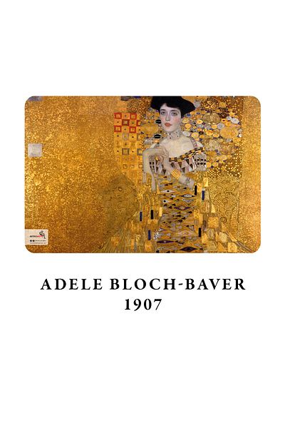 retronote Gustav Klimt 4-Piece Notebook Set 1 - Gold Series - Unlined - 64 Pages - 10,5x14cm