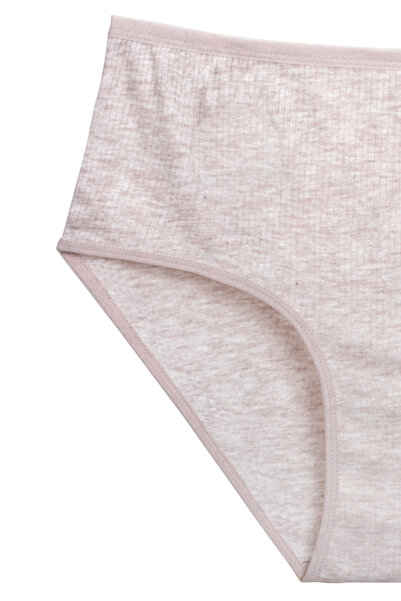 Humaone New Series of 4 Colorful High Waist Ribbed Bato Panties Bt3-a3