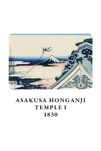 retronote Hokusai 4'lü Defter Seti 2 - Mount Fuji Series Iı - Çizgisiz - 48 Sayfa - 10,5x14cm
