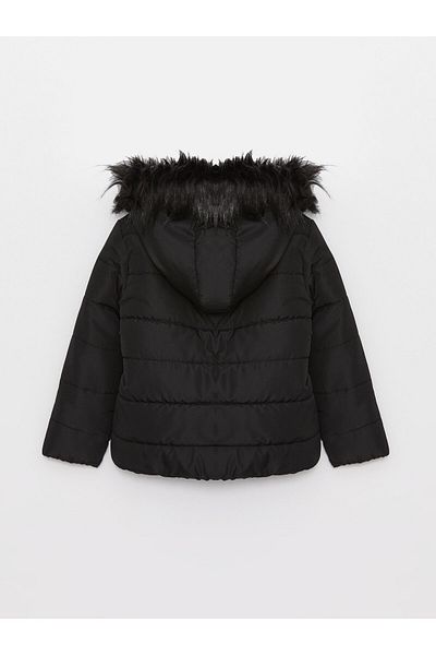LC Waikiki Basic-Mantel für Mädchen mit Kapuze