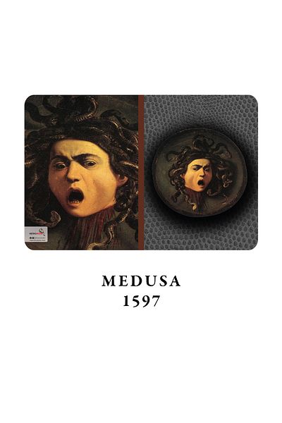 retronote Caravaggio 4-Piece Notebook Set 2 - Scream Series - Unlined - 64 Pages - 14x21cm