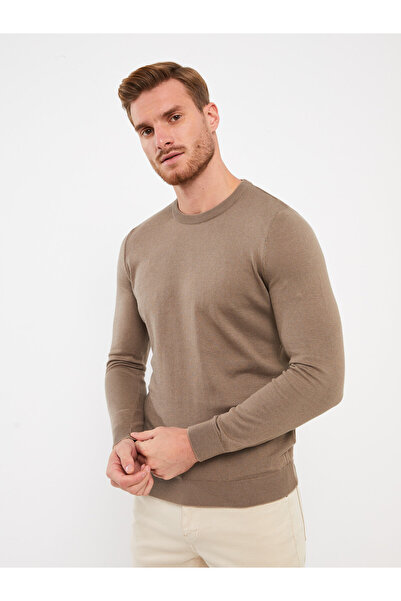 LC Waikiki Men's Knitwear Sweater - Long Sleeve, Crew Neck