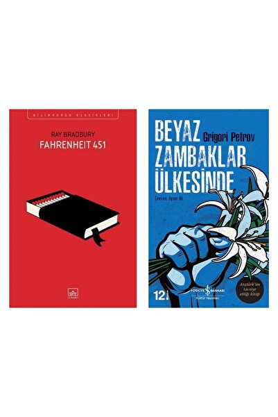 İthaki Yayınları Fahrenheit 451 Ray Bradbury - Beyaz Zambaklar Ülkesinde Grig...
