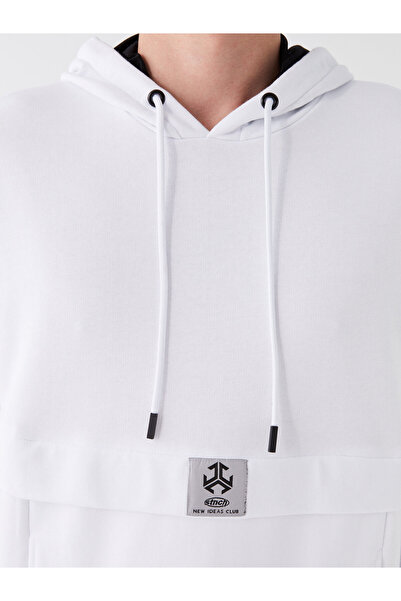 LC Waikiki Ανδρικό φούτερ με κουκούλα - μακρυμάνικο και στάμπα