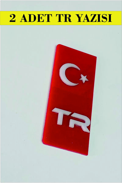 karbonsoft Tr Plaka Pleksi sticker