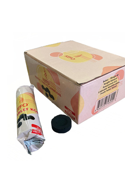 Kefo Pratik Ring Çakmakla Yanan Kömür 100 Lü