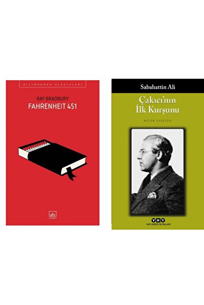 İthaki Yayınları Fahrenheit 451 Ray Bradbury - Çakıcı'nın İlk Kurşunu sabahat...