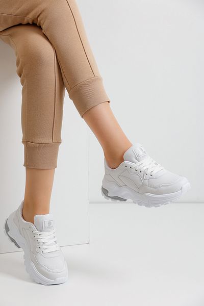 en7 Women's White Sneakers 0159