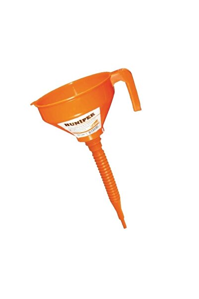 HUNİPER Spiralli Büyük Huni Çelik Süzgeç 2,2 Litre