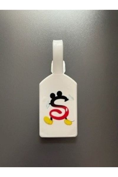 Seyahataksesuar Mickey designed letters luggage bag suitcase tag