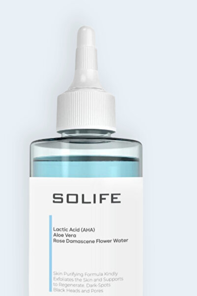 SOLIFE Clarifying Toner Aha Içeren Temizleyici Nemlendirici Tonik 250 ml