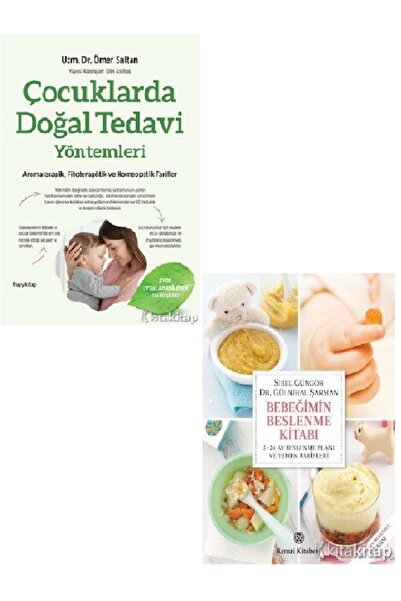 Kronik Kitap Çocuklarda Doğal Tedavi Yöntemleri-Bebeğimin Beslenme Kitabı-Sib...