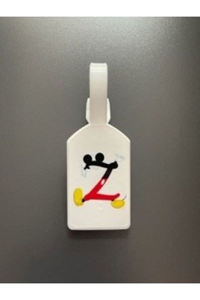 Seyahataksesuar Mickey designed letters luggage bag suitcase tag