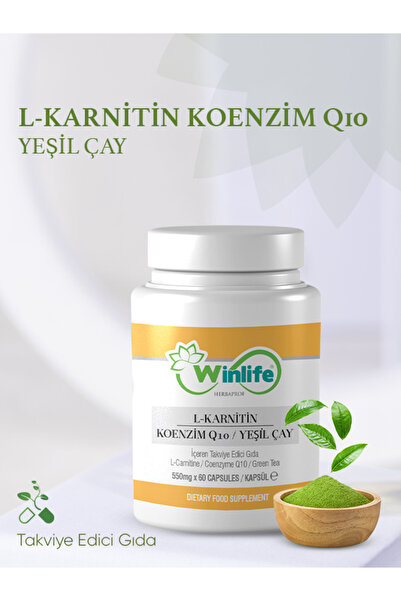 Winlife L-karnitin Quenzim Q10 Yeşilçay