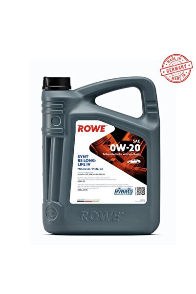 ROWE HighTec Synt RS LL IV 0W20 5L λάδι κινητήρα επιβατικού αυτοκινήτου