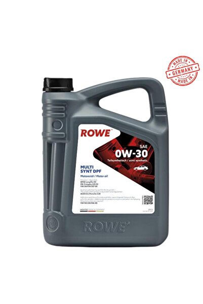 ROWE HIGHTEC MULTI SYNT DPF TOURING ENGINE OIL SAE 0W30 5L