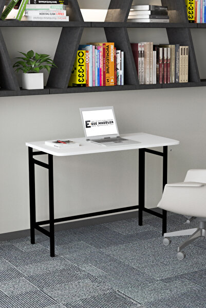 EGEMODÜLER Katlanabilir Çalışma Masası Katlanır Masa Bilgisayar Masası Mutfak...