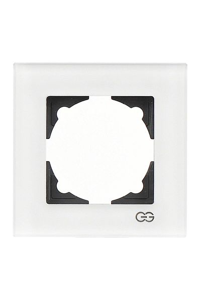Günsan Eqona Plexiglass White Single Frame
