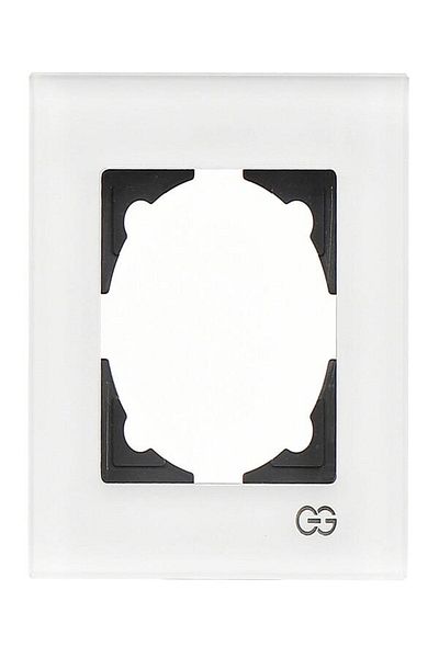 Günsan Eqona Plexiglass White Single Frame