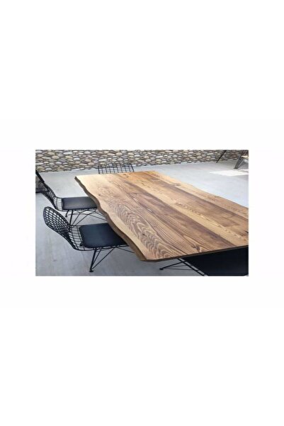 SAĞIROĞLU 80X180 DOĞAL AHŞAP KÜTÜK MASA