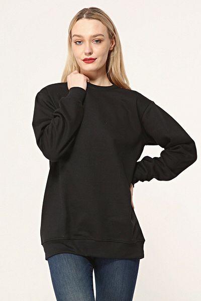 İmpavido impavido- Hanorac oversize cu gât crew unisex