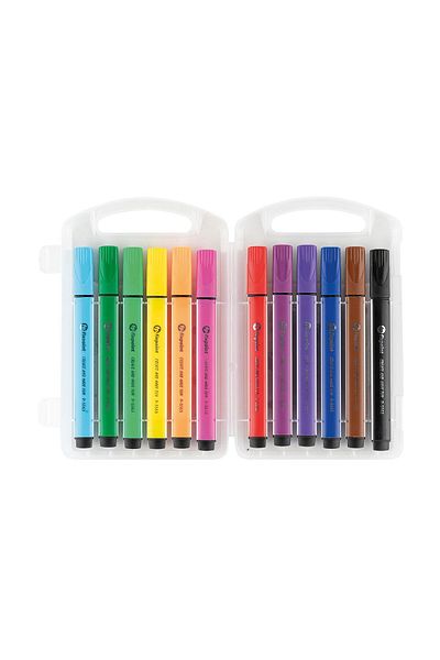 FixPoint Felted Pen PvckutuTriangle Jumbo 12pcs FixPoint 5563