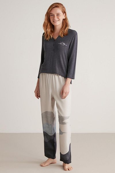 Nautica Set de pijamale cu textura moale