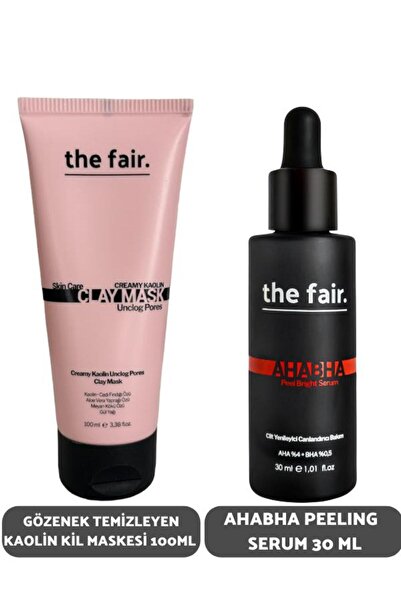 the fair. the fair. Gözenek Temizleyen Kaolin Kil Maskesi 100 ml ve Ahabha Pe...