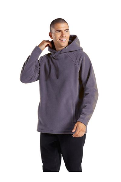 GENIUS STORE Genıus Store Ανδρικά φλις κουκούλα με κουκούλα εξωτερικού χώρου Polar Tactical Flecee POLAR-LONDON