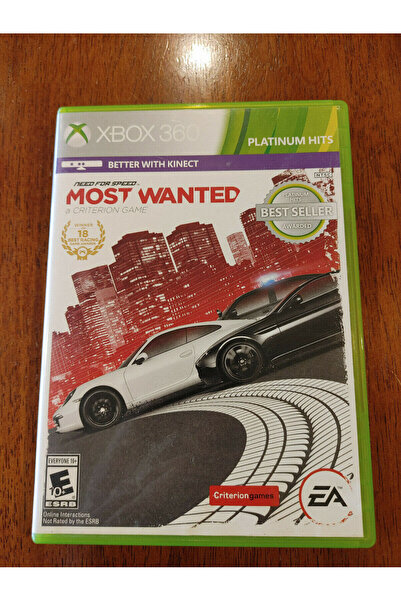 Ubisoft XBOX 360 NEED FOR SPEED MOST WANTED NFS OYUN TEŞHİR ÜRÜN