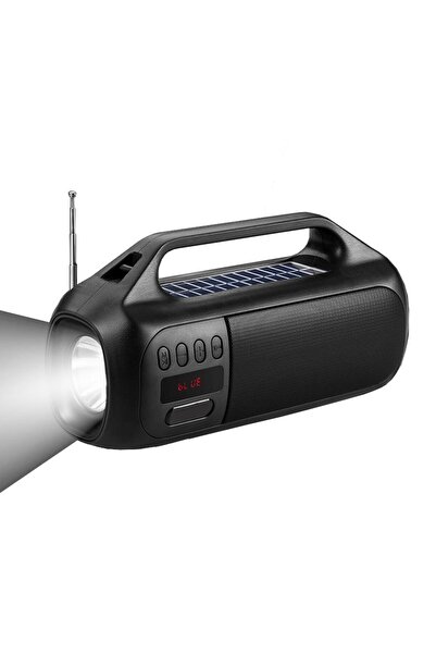 Concord YGA79 Solar Güneş Enerji FM Radyo Fenerli Bluetooth Hoparlör